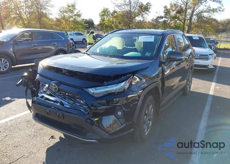 2025 Toyota Rav4 Hybrid Limited из США, поврежденный, VIN JTMD6RFV8SJ076859